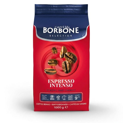Caffè Borbone Whole Bean Coffee - Medium Roast Robusta Blend | Strong & Creamy Espresso, 2.2 lb Bag