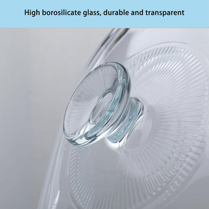 Clear Oval Glass Casserole Dish With Lid - 3Qt Baking Dish for Oven | Durable Cookware for Cooking & Serving