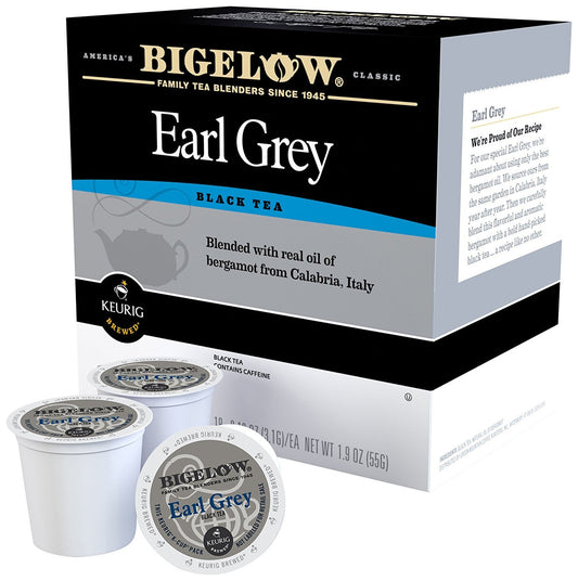 Keurig - Bigelow Earl Grey Black Tea K-Cups (18-Pack)