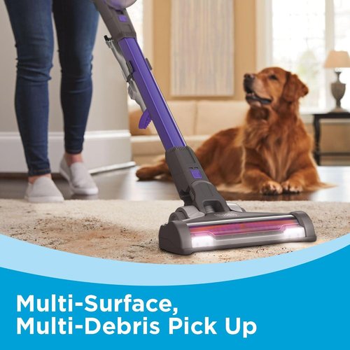 BLACK+DECKER Cordless Pet Hair Vacuum - Maximum Suction, Up to 55 Minutes Runtime, Lightweight Design