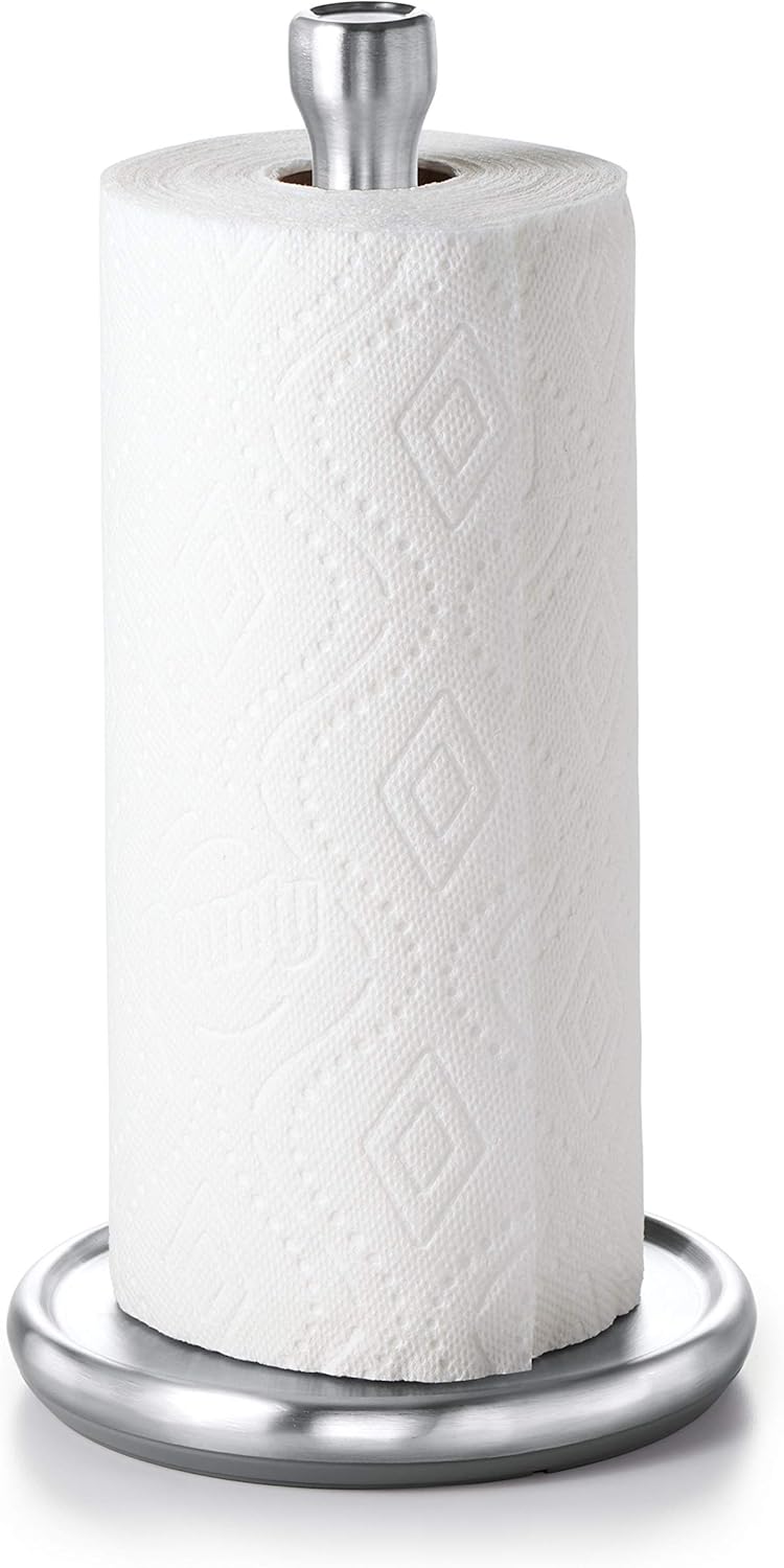 OXO Good Grips Paper Towel Holder - Steady & Stylish Countertop Design