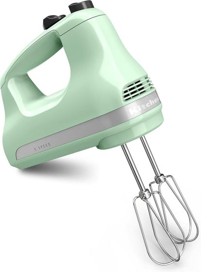 KitchenAid 5-Speed Hand Mixer - Powerful Performance for Effortless Baking | Compact Design
