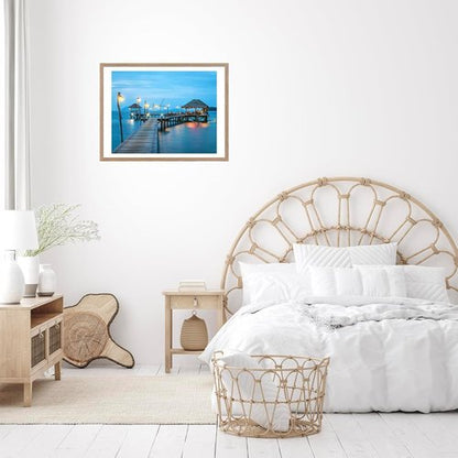 JCJMY Puzzles Frame - Display 18x24 with Mat or 19.25x26.75 Without | Rustic Brown Wall Hanging