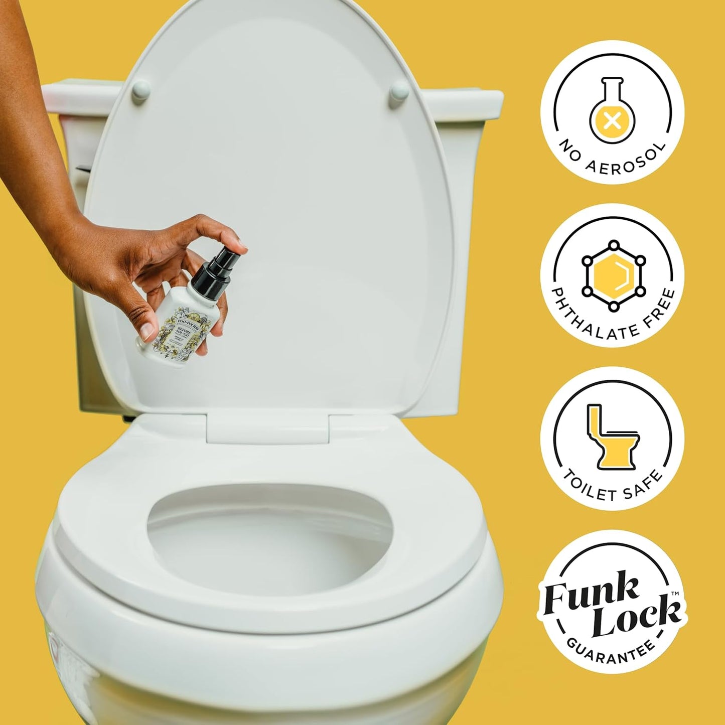 Poo-Pourri Toilet Spray Refill - Original Citrus, 16 Fl Oz | Up to 800 Uses, Essential Oil Deodorizer