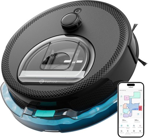 Lefant M330 Pro LiDAR Robot Vacuum & Mop - Smart Mapping, Tangle-Free Pet Hair, WiFi Control