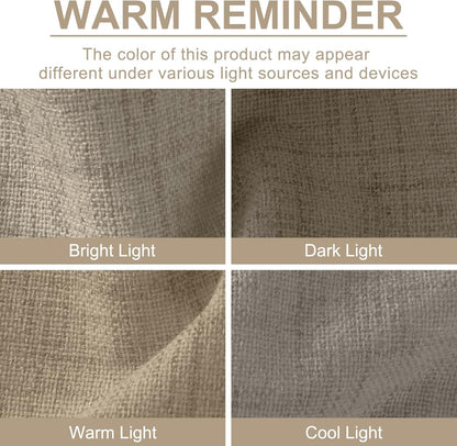 Skiennix Blackout Curtains - 100% Blackout Thermal Insulated Drapes, 50" W x 72" L, 2 Panels Set
