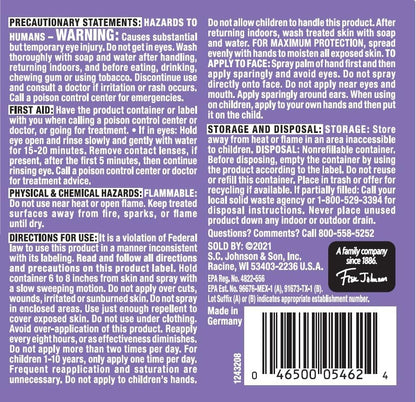 Off! Clean Feel Insect Repellent - Fragrance-Free Picaridin Bug Spray for Lasting Protection | 6 oz