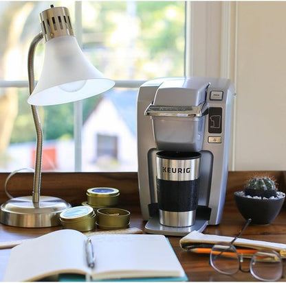Keurig Stainless Steel Insulated Coffee Travel Mug - Fits Under Any K-Cup Maker | 12 Oz Capacity