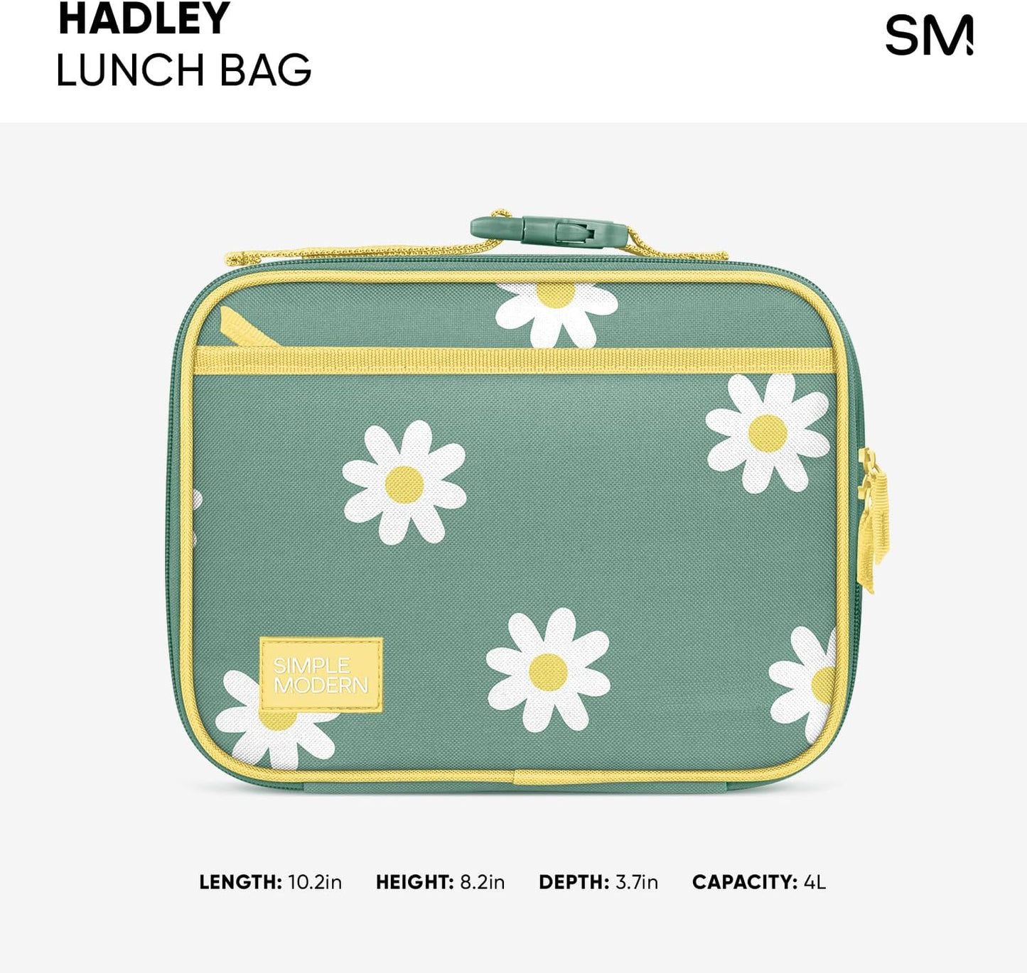 Simple Modern Bluey Kids Lunch Box - Reusable Insulated Meal Container for School | Hadley Collection | Bluey Sky
