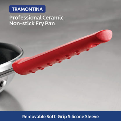 Tramontina Nonstick and Ceramic Professional Pans (Black/Red/Gray)