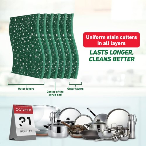 Scotch Brite Silver Sparks Pad_3s Pack