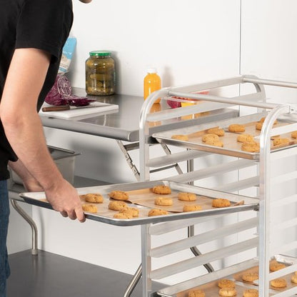 HARDURA Aluminum Baking Sheet Pan - 18”L x 13”W x 1”H | 12-Pack Cookie Sheets for Oven Use