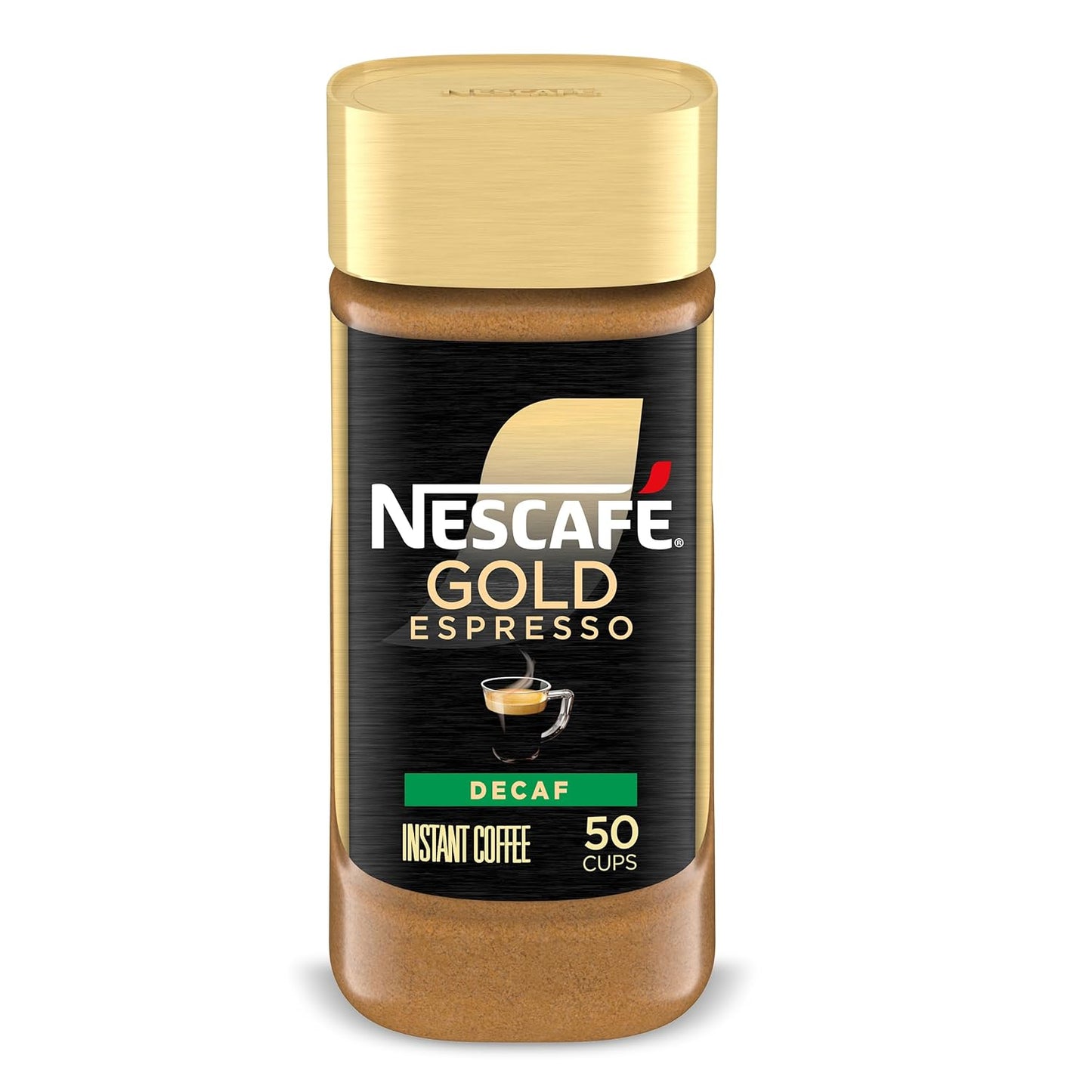NESCAFÉ Gold Decaf Espresso Instant Coffee - Rich Flavor, 3.17 oz for Smooth Enjoyment