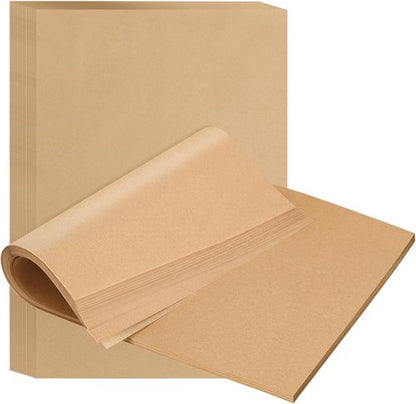 BYKITCHEN Non-Stick Parchment Paper Sheets - 9 x 13 Inch Precut Liners for Baking & Cooking (120 Pcs)