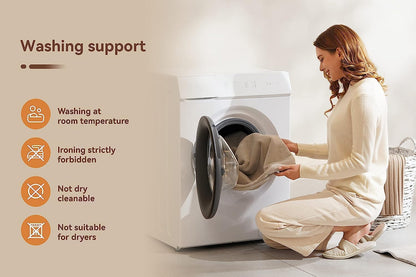 ZIREOT Wearable Shawl Blanket, Adapter Included - No Battery, Suitable for Home and Outdoor Cold Protection, Soft and Warm Large Size