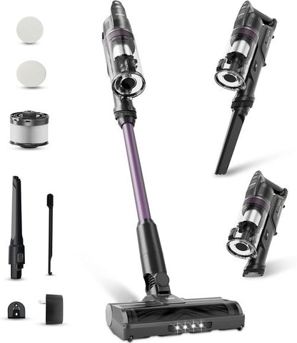 CANDY Cordless Vacuum Cleaner - Strong Suction, Lightweight & Removable Battery | 45 Mins Runtime for Home Use