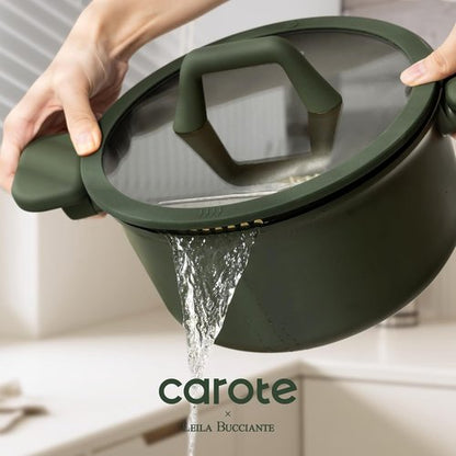 CAROTE 31-Piece Nonstick Cookware Set - Induction-Compatible Titanium & Non-Toxic Granite | PFOA Free