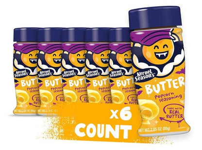 Kernel Season's Butter Popcorn Seasoning - Flavorful 2.85 Ounce Pack of 6 for Perfect Snacking