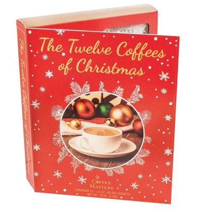 Coffee Masters | The Twelve Sips of Christmas Variety Pack - 12 Count Gourmet Coffee Selection
