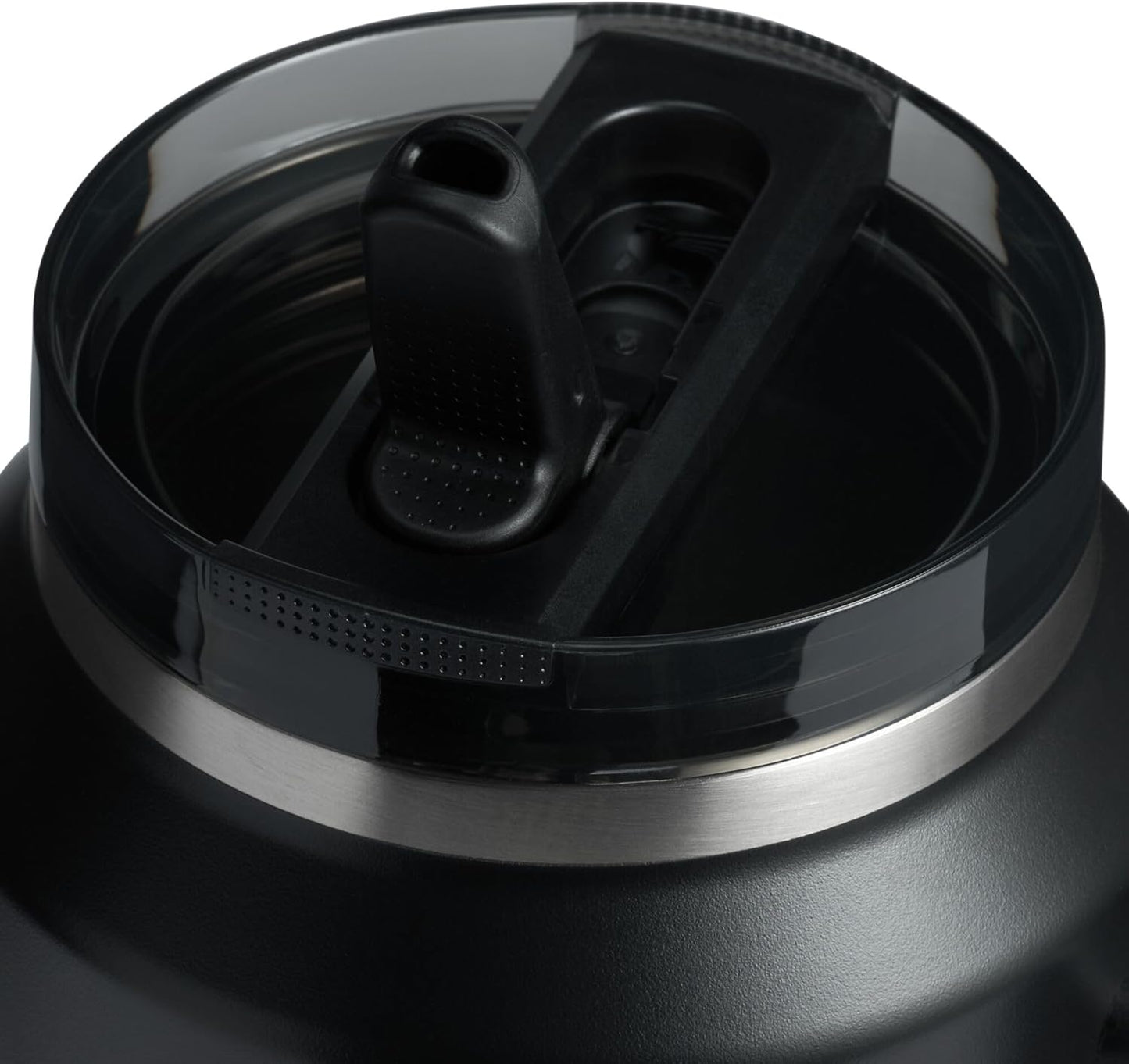 STANLEY Quencher ProTour 64 oz Tumbler - Leakproof Lid, Built-In Straw & Handle | Insulated Stainless Steel | Black Fade