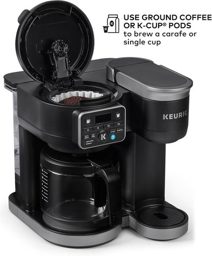 Keurig K-Duo Coffee Maker - Hot & Iced Brewing with MultiStream Technology | 72oz Reservoir (Renewed)