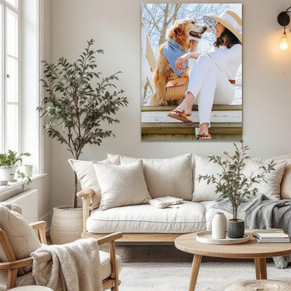 Personalized Custom Poster Print | Unframed 24''x36'' - Upload Your Image for Stunning Canvas Art
