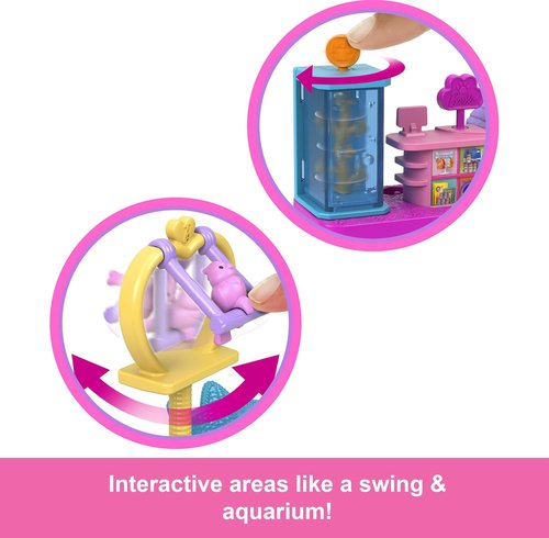 Barbie Mini BarbieLand Collectible Pet Boutique Playset - Includes Doll, Pet House & Accessories