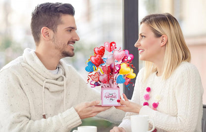 WhatSign Valentine's Day Pop-Up Cards - Funny Love Cards with Envelope for Him & Her