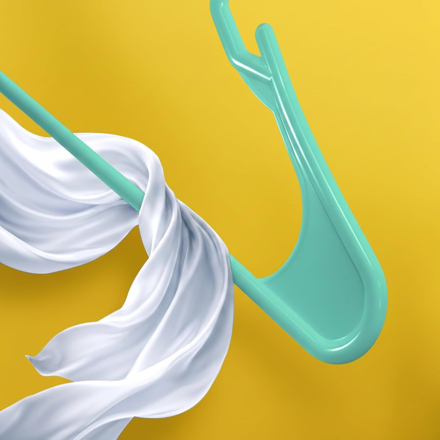 Utopia Home Plastic Hangers 30 Pack - Durable Space-Saving Clothes Hangers - Aqua Closet Organizers