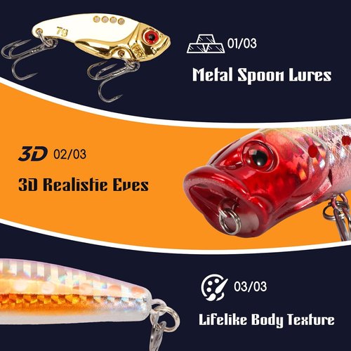 Fishing Advent Calendar 2026 - 24 Days of Fishing Gifts for Men | Tackle & Lures Countdown Set