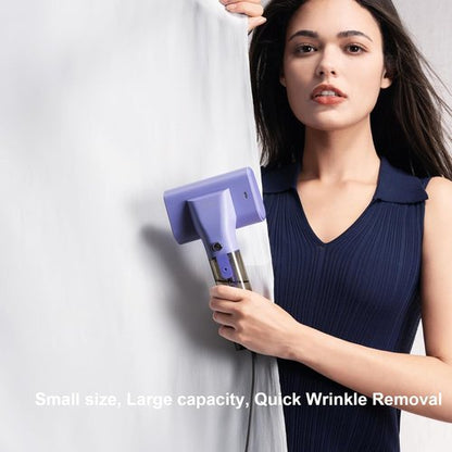 G10 Portable Handheld Garment Steamer - 1200W Mini Travel Iron, Lightweight 0.9 lbs, Violet