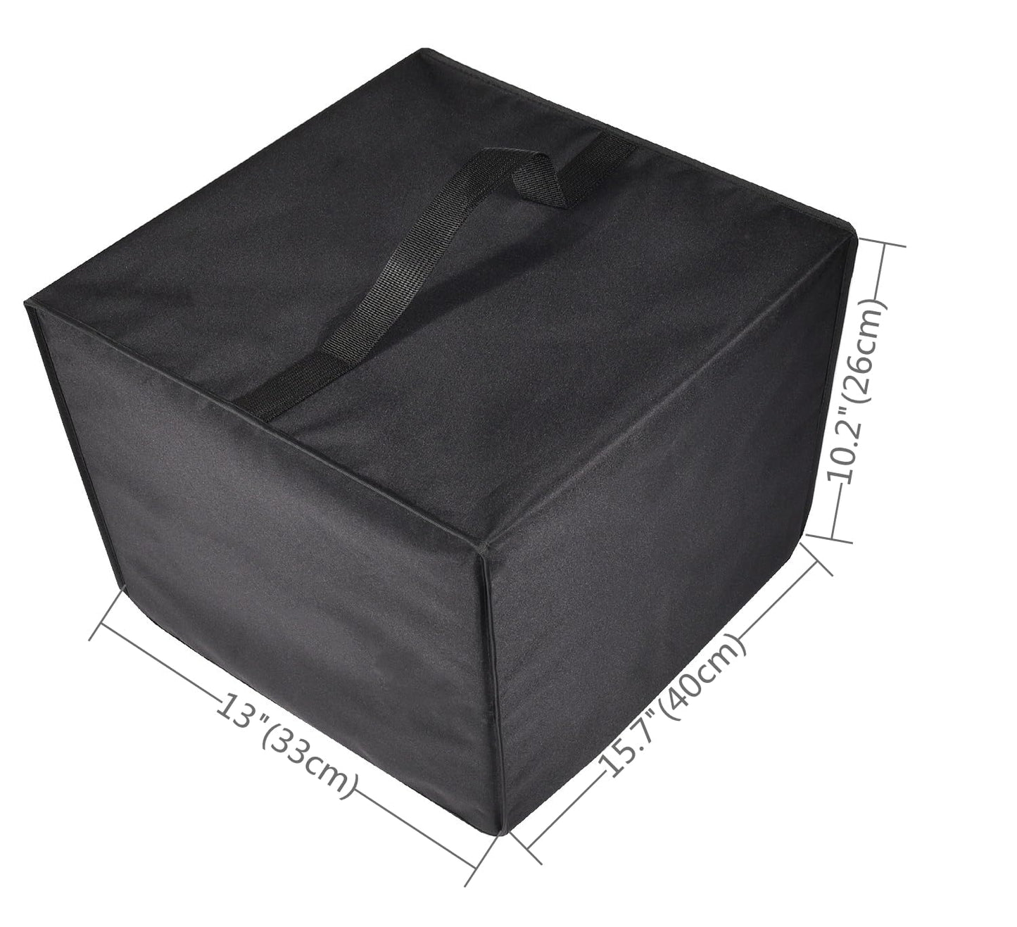 Slow Cooker Cover,Dustproof Waterproof Lid for Crock-Pot 7 Quart Oval Manual Slow Cooker(SCV700-S-BR) (Black)