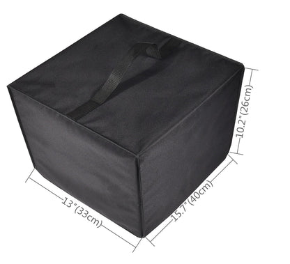 Slow Cooker Cover,Dustproof Waterproof Lid for Crock-Pot 7 Quart Oval Manual Slow Cooker(SCV700-S-BR) (Black)