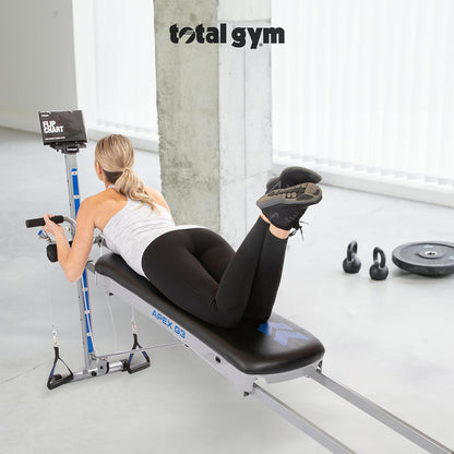 Total Gym Apex G3 - Incline Bodyweight Training Machine with 8 Resistance Levels & Accessory Set