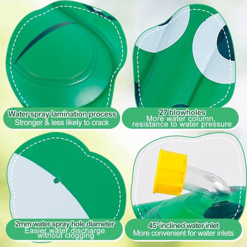 Crocodile Sprinkler - Extra Large 96" Water Toy for Kids | Durable Inflatable Outdoor Fun