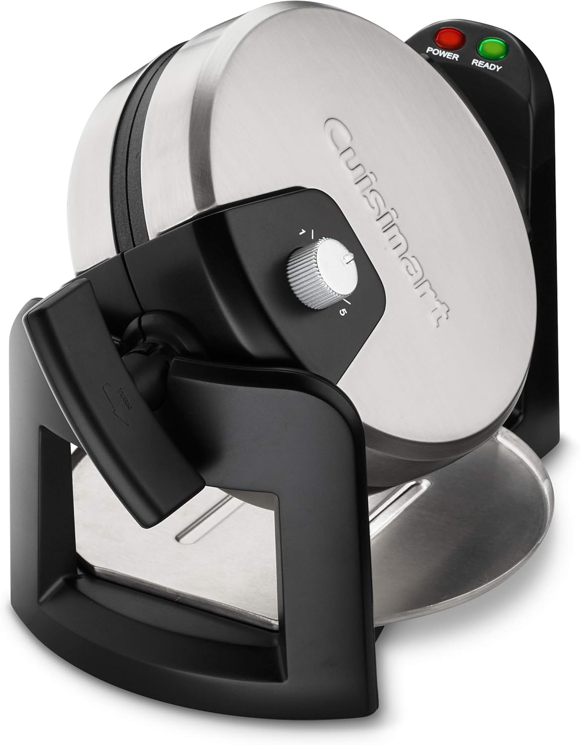Cuisinart Belgian Waffle Maker - 1" Thick Round Waffles | Easy Flip Design, WAF-F30NAS