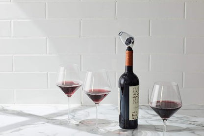 Houdini Aerator & Pourer Wine Aerator, 6 inches, Stainless (W9112)