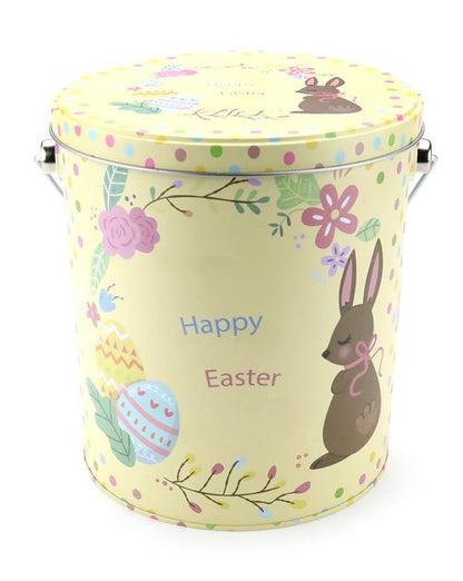 Eva's Gift Universe Easter Basket Tin (44 Count) Filled with Candy Great Package for Family and Friends, Huevos de Pascua