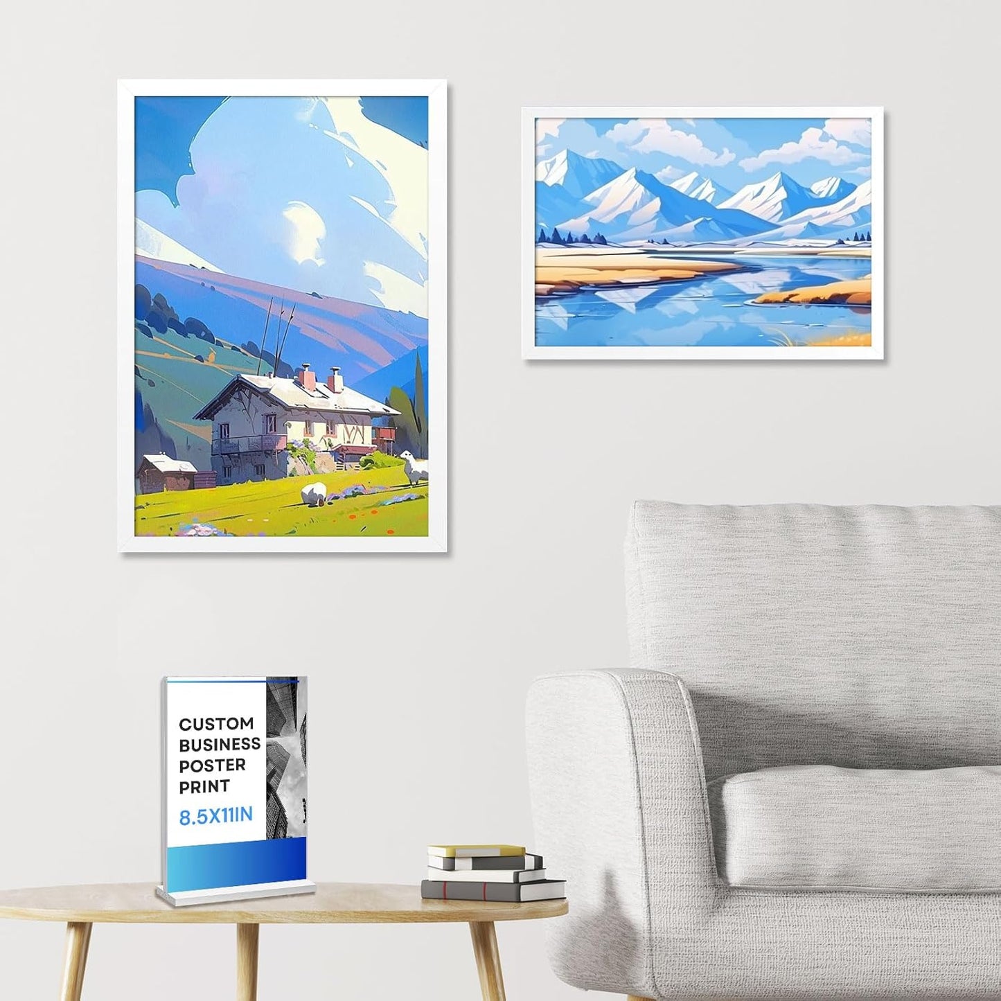 Timisigns Custom Poster Print - Waterproof & Glossy Finish | Upload Your Image, 18x24in for Gifts & Decor