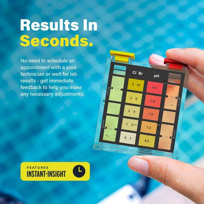 Lupo 3-in-1 Pool Test Kit - Accurate Testing for Total Chlorine, Bromine & pH | Ideal for Residential Pools & Spas