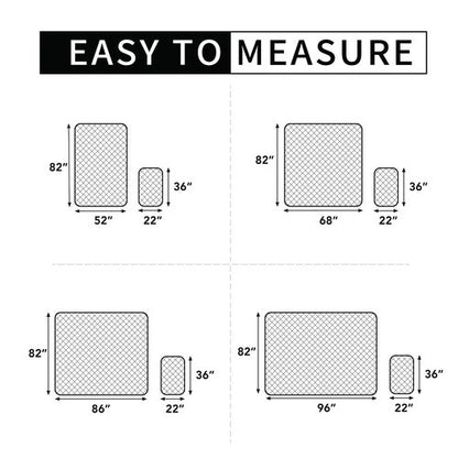 Easy-Going 100% Waterproof Dog Bed Cover, Non-Slip Pet Blanket for Furniture, Washable Couch Cover, Repleasement Sofa Cover (68x82 in,Gray)