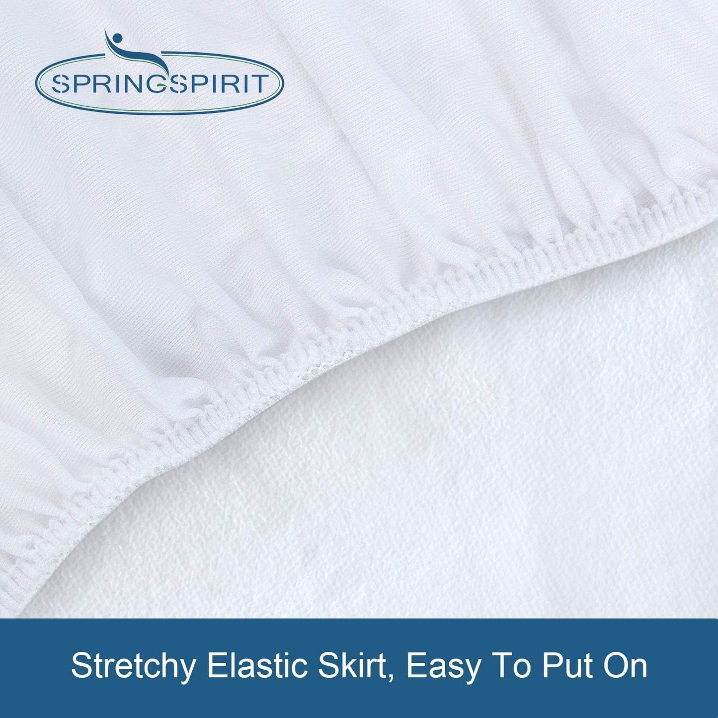 Twin Mattress Protector Waterproof Soft & Breathable Terry, Noiseless Twin Mattress Cover Fitted Sheets up -14'' Mattress Protector for Kids Bed Cover Mattress Pad Protecor Machine Wash