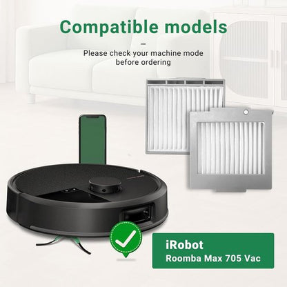 iRobot Roomba 705/504 HEPA Filter Replacement - 10-Pack for Enhanced Cleaning Performance