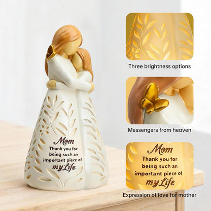 Mom Figurine Light by [Brand Name] - Remote Control Gift for Mother's Day, Birthday, or Valentine's Day