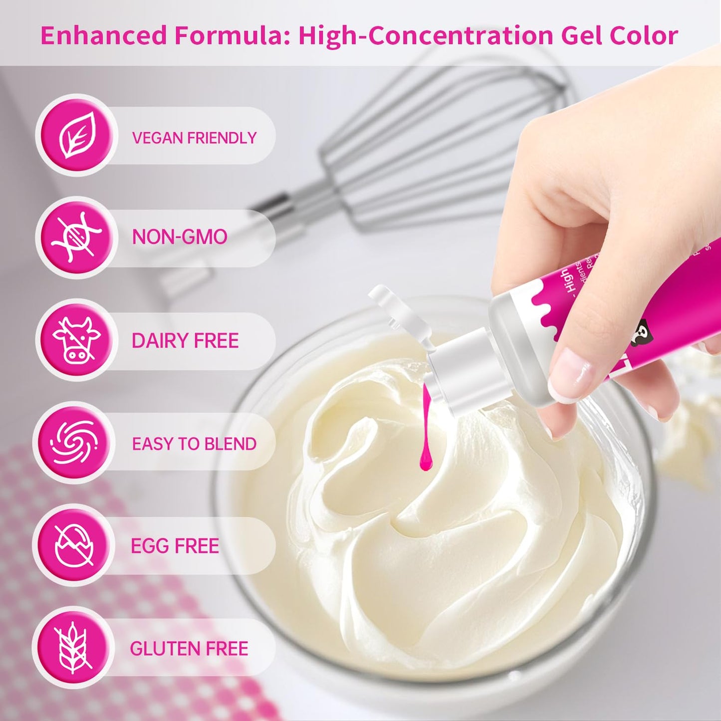 Pandalab Olive Gel Food Coloring - High Concentrated 2 Ounce Dye for Baking, Icing & Slime