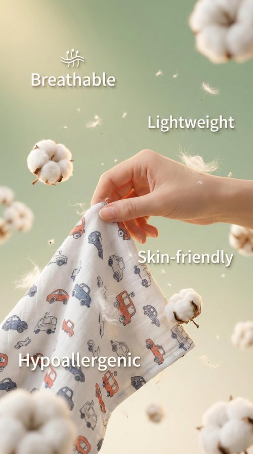 TADO MUSLIN Baby Sleep Sack 2-4 T Baby Wearable Blanket 100% Organic Cotton 0.5 TOG Toddler Sleep Sacks 2‑Way YKK Zipper Soft 4 Layers Muslin 2T 3T 4T Car Truck