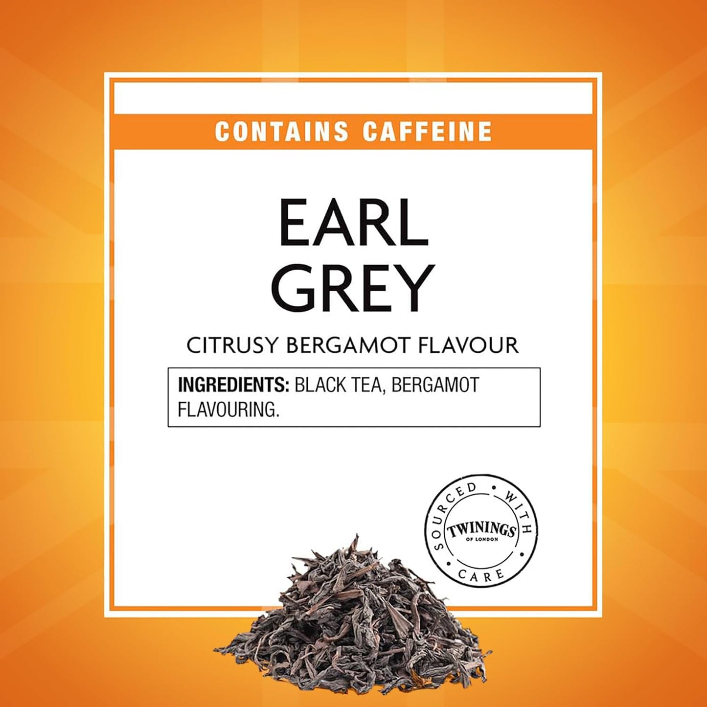 Twinings Earl Grey Loose Tea - Smooth & Flavorful Black Tea Leaves, 7.05 Ounce Tin