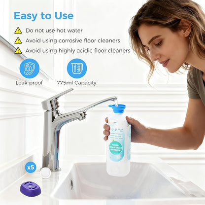 Power Mop™ Refillable Bottle - 775ML Leak-Proof Container for Swiffer® PowerMop™