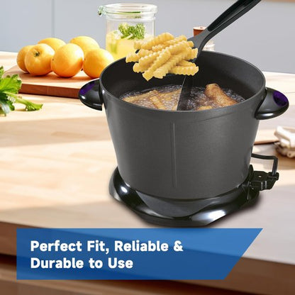 09982 Deep Fryer Magnetic Power Cord Replacement Parts for Presto FryDaddy GranPappy Electric Deep Fryers