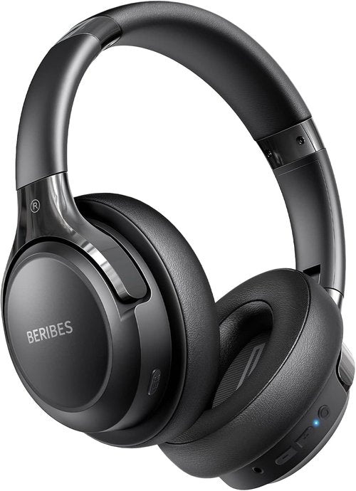 **BERIBES Bluetooth Headphones - Over-Ear Wireless Headset with 65H Playtime & HiFi Stereo Sound**